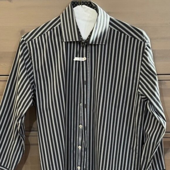 English Laundry bold striped men's shirt 15.5 - 32/33 - Picture 2 of 7
